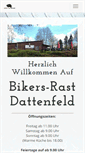 Mobile Screenshot of bikersrast-dattenfeld.de